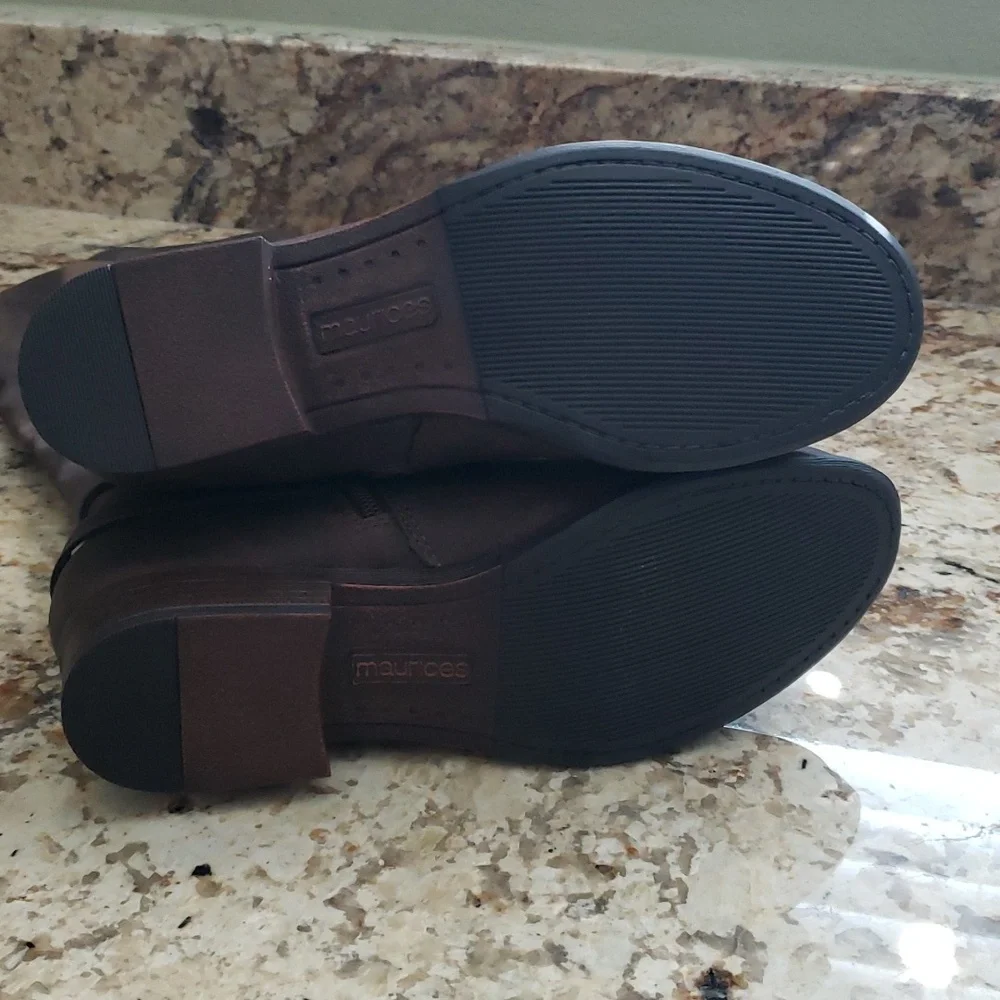 Maurices Tall Brown Boots Size 6.5 - Picture 4 of 4